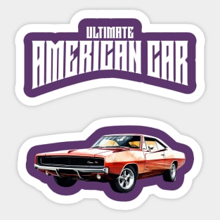 Ultimate American Car Sticker